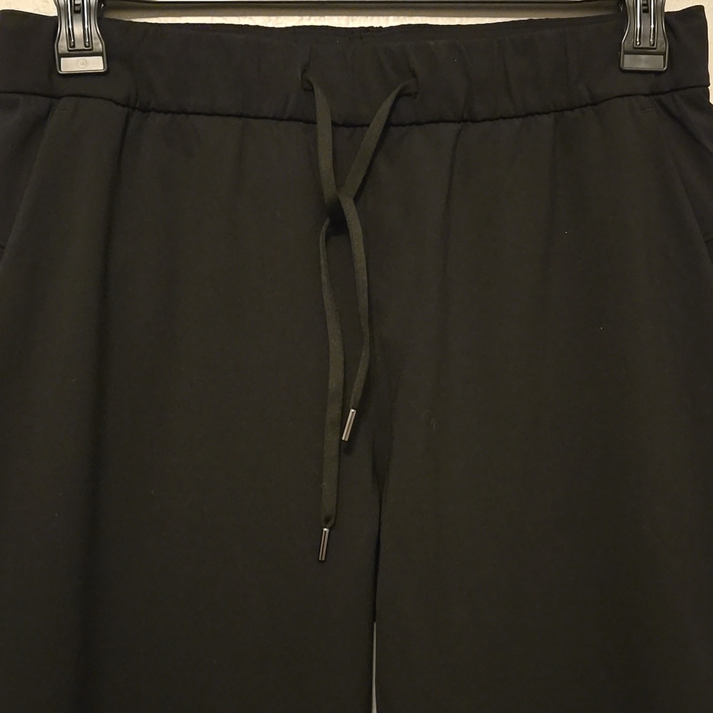 CRZ YOGA Black Drawstring Pants, L 12 - Picture 4 of 9